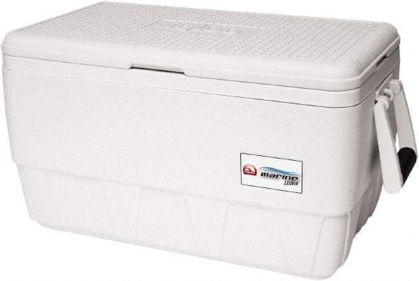 Igloo - 36 Qt Ice Chest - Polyethylene, White - Best Tool & Supply