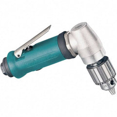 Dynabrade - 1/4" Keyed Chuck - Right Angle Handle, 20,000 RPM, 0.4 hp, 90 psi - Best Tool & Supply