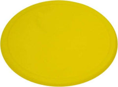 Rubbermaid - 10.3" Wide, Round Polyethylene Lid - Use with FG572300, FG572324, FG572400, FG572424 - Best Tool & Supply