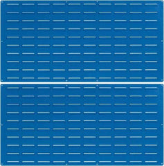 Triton - 48" Wide x 24" High, Blue Louvered Bin Panel - Use with LocBin - Best Tool & Supply