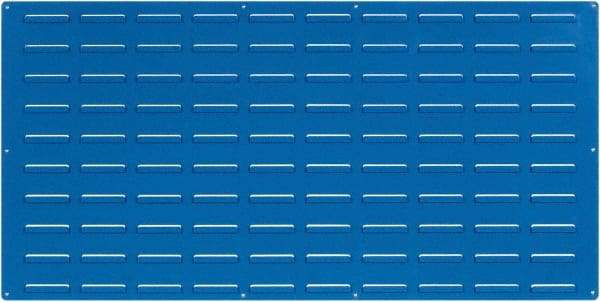 Triton - 48" Wide x 24" High, Blue Louvered Bin Panel - Use with LocBin - Best Tool & Supply