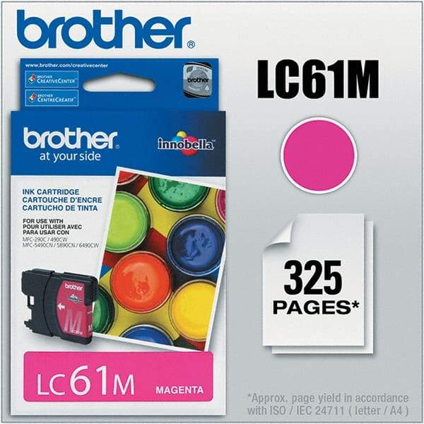 Brother - Magenta Ink Cartridge - Use with Brother DCP-J140W, 165C, 375CW, 385C, 395CN, 585CW, MFC-250C, 255CW, 290C, 295CN, 490CW, 495CW, J615W, 775CW, 790CW, 795CW, 990CW - Best Tool & Supply