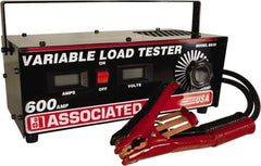 Associated Equipment - 6 to 24 Volt Heavy-Duty Battery Load Tester - 0 to 1,200 CCA Range, 5-1/2' Cable - Best Tool & Supply