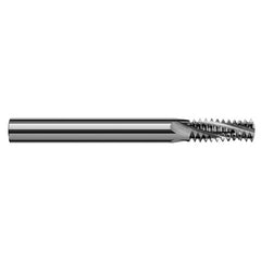 ‎0.2850″ Cutter Diameter × 0.7500″ (3/4″) Length of Cut Carbide Multi-Form 3/8″-16 Thread Milling Cutter, 4 Flutes - Exact Industrial Supply