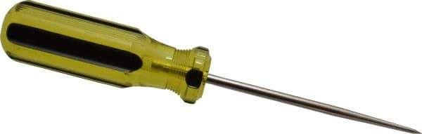 Stanley - 7-3/4" OAL Steel Scratch Awl - Plastic Handle - Best Tool & Supply