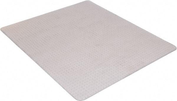 Aleco - 53" Long x 45" Wide, Chair Mat - Rectangular, Beveled Edge Style, Includes Anchorpoints - Best Tool & Supply