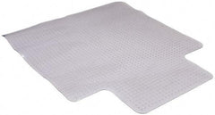 Aleco - 53" Long x 45" Wide, Chair Mat - Single Lip, Beveled Edge Style, Includes Anchorpoints - Best Tool & Supply