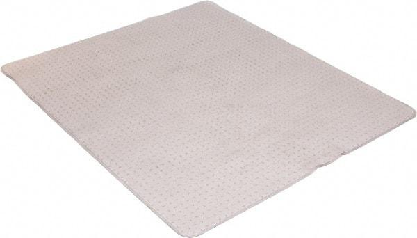 Aleco - 60" Long x 46" Wide, Chair Mat - Rectangular, Beveled Edge Style, Includes Anchorpoints - Best Tool & Supply