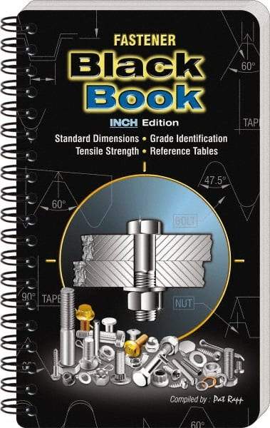 Value Collection - Fastener Black Book Inch Publication, 1st Edition - by Pat Rapp, Pat Rapp Enterprises, 2011 - Best Tool & Supply