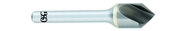 1" Size - 1/2" Shank - 60° Single Flute Countersink - Best Tool & Supply