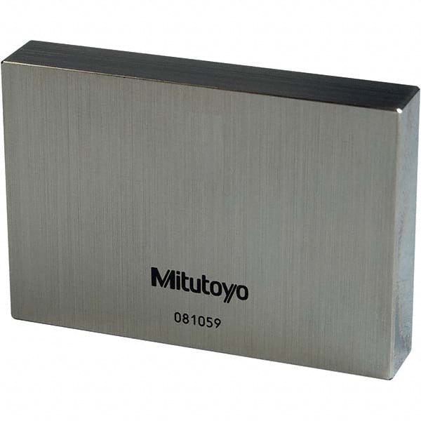 Mitutoyo - 100mm Steel Rectangular Gage Block - Best Tool & Supply