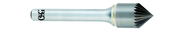 1/2" Size - 1/4" Shank - 82° Single Flute Countersink - Best Tool & Supply