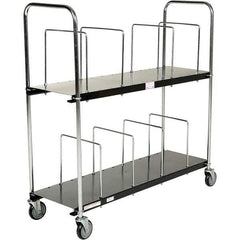 Vestil - 400 Lb Capacity Steel Carton Cart - 18" OAW, Rubber Casters - Best Tool & Supply