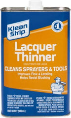 Klean-Strip - 1 Qt Lacquer Thinner - 590 gL VOC Content, Comes in Metal Can - Best Tool & Supply