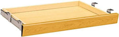 Hon - Laminate Center Drawer Desk with Center Drawer - 29.88" Wide x 24" Deep x 3" High, Harvest Gold - Best Tool & Supply