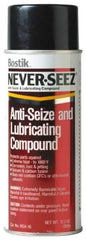 Bostik - 16 oz Aerosol Extreme Pressure Anti-Seize Lubricant - Copper, -297 to 1,800°F, Silver Gray, Water Resistant - Best Tool & Supply