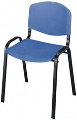 Safco - Blue Stackinging Chair - 21 Inch Wide x 18 Inch Deep x 7 Inch High - Best Tool & Supply