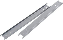 Hon - 42" Wide, Cross Rails - Gray - Best Tool & Supply