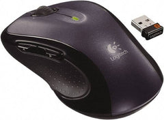 Logitech - Dark Gray Wireless Mouse - Use with Mac OS X 10.4 & Later,Windows XP, Vista, 7, 8 - Best Tool & Supply