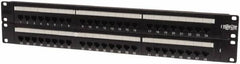 Tripp-Lite - Electrical Enclosure Steel Patch Panel - For Use with Racks - Best Tool & Supply