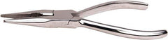 Aven - 6" OAL, 1-1/2" Jaw Length x 1-1/2" Jaw Width, Long Nose Multipurpose Pliers - Serrated Jaw, Crimper, Cutter & Stripper Head, Stainless Steel Handles - Best Tool & Supply