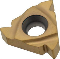 Seco - 16ER External Right Hand 8 UN Laydown Threading Insert - Grade CP500, TiAlN/TiN Coated Carbide - Best Tool & Supply