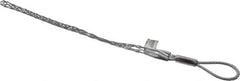 Woodhead Electrical - Flexible Eye, Closed Mesh, Steel Wire Pulling Grip - 14-3/4" Mesh, 3/4 to 0.99" Cable Diam - Best Tool & Supply