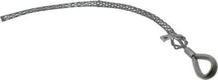 Woodhead Electrical - Flexible Eye, Closed Mesh, Steel Wire Pulling Grip - 18" Mesh, 3/4 to 0.99" Cable Diam - Best Tool & Supply