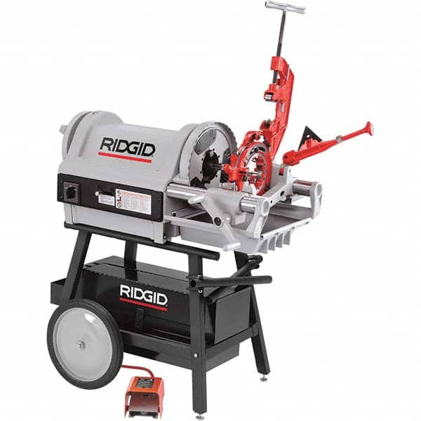 Ridgid - Pipe Threading Machines Maximum Pipe Size Capacity (mm): 100.00 Maximum Pipe Size Capacity (Inch): 4 - Best Tool & Supply