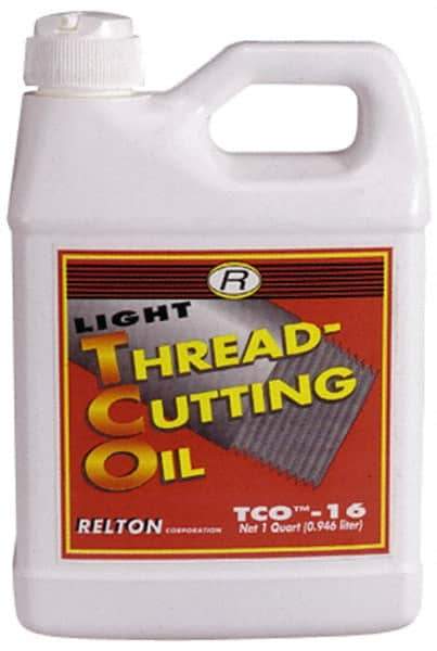 Relton - TCO-14, 55 Gal Drum Tapping Fluid - Straight Oil, For Thread Smoothing - Best Tool & Supply