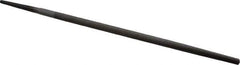 Value Collection - 10" Long, Second Cut, Round American-Pattern File - Double Cut, Tang - Best Tool & Supply