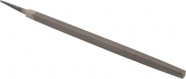 Value Collection - 14" Long, Second Cut, Square American-Pattern File - Double Cut, Tang - Best Tool & Supply