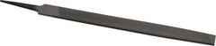 Value Collection - 10" Long, Smooth Cut, Mill American-Pattern File - Single Cut, 11/64" Overall Thickness, Tang - Best Tool & Supply