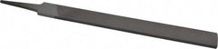 Value Collection - 8" Long, Second Cut, Hand American-Pattern File - Double Cut, 7/32" Overall Thickness, Tang - Best Tool & Supply