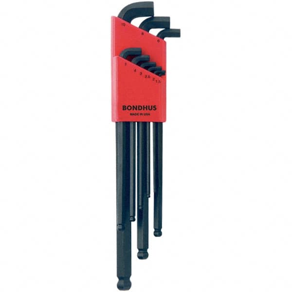 Bondhus - Hex Key Sets Tool Type: Ball End Handle Type: L-Key Long Arm - Best Tool & Supply