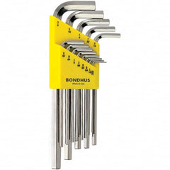 Bondhus - Hex Key Sets Tool Type: Hex Handle Type: L-Key Long Arm - Best Tool & Supply