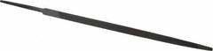 Value Collection - 6" Long, Taper American-Pattern File - Single Cut, Tang - Best Tool & Supply