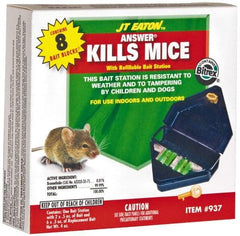 J.T. Eaton - 0.5 oz Plastic Bait Holder - Targets Mice - Best Tool & Supply