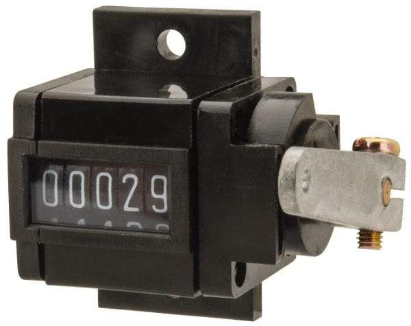 Value Collection - 5 Digit Mechanical Display Stroke Counter - Manual Reset - Best Tool & Supply