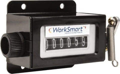 Value Collection - 6 Digit Mechanical Display Stroke Counter - Manual Reset - Best Tool & Supply