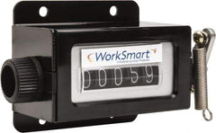 Value Collection - 5 Digit Mechanical Display Stroke Counter - Manual Reset - Best Tool & Supply