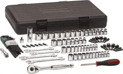 GearWrench - 88 Piece 1/4 & 3/8" Drive Mechanic's Tool Set - Comes in Blow Molded Case - Best Tool & Supply