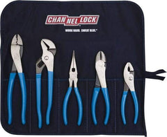 Channellock - 5 Piece Plier Set - Comes in Tool Roll - Best Tool & Supply