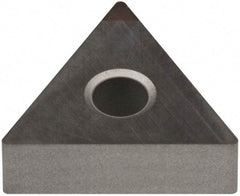 Sumitomo - NU-TNMA331 Grade BN350 PCBN Turning Insert - Uncoated, 60° Triangle, 3/8" Inscr Circle, 3/16" Thick, 1/64" Corner Radius - Best Tool & Supply