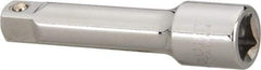 Paramount - 3/8" Drive Standard Socket Extension - 3" OAL, Chrome Finish - Best Tool & Supply