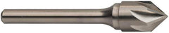 Keo - 1-1/4" Head Diam, 3/4" Shank Diam, 6 Flute 82° Solid Carbide Countersink - Bright Finish, 3-1/4" OAL, Single End - Best Tool & Supply