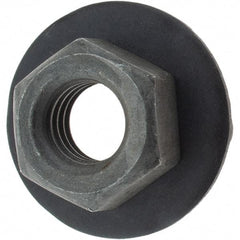 Value Collection - M6x1.00 Washer Hex Nut - 10mm Across Flats, Phosphate Finish - Best Tool & Supply