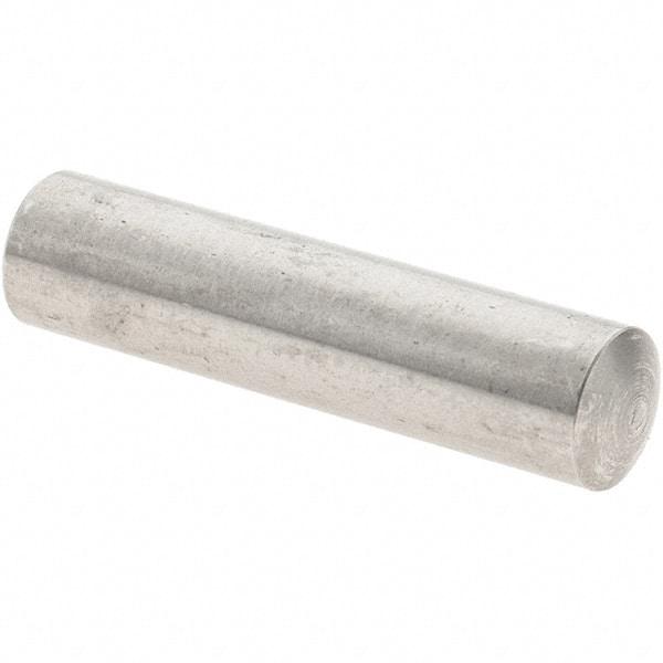 Value Collection - 5mm Diam x 20mm Pin Length 416 Stainless Steel Precision Dowel Pin - C 36-42 Hardness, 1 Beveled & 1 Rounded End - Best Tool & Supply