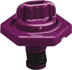 Trico - 4 Gal Capacity Polyethylene Oil Storage System - 7" Straight Spout, Purple - Best Tool & Supply