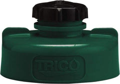 Trico - 4 Gal Capacity Polyethylene Oil Storage System - Dark Green - Best Tool & Supply